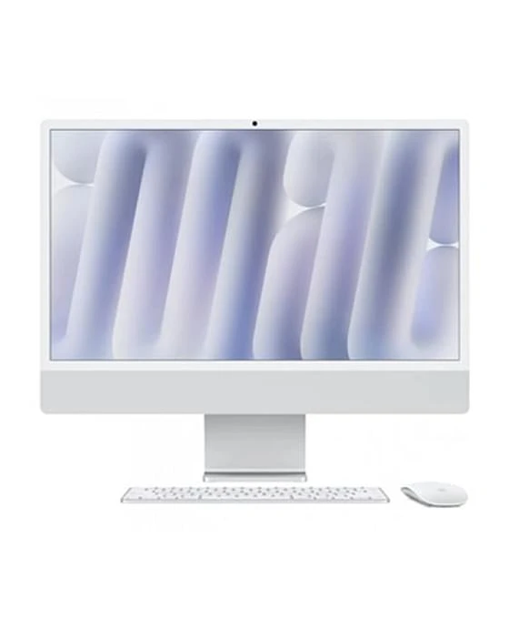 Apple iMac 24 Retina 4,5K M4, 8/8C, 16/256 ГБ, Серебристый